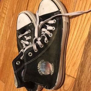 Stranger things high top shoes.